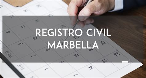 registro civil marbella citas